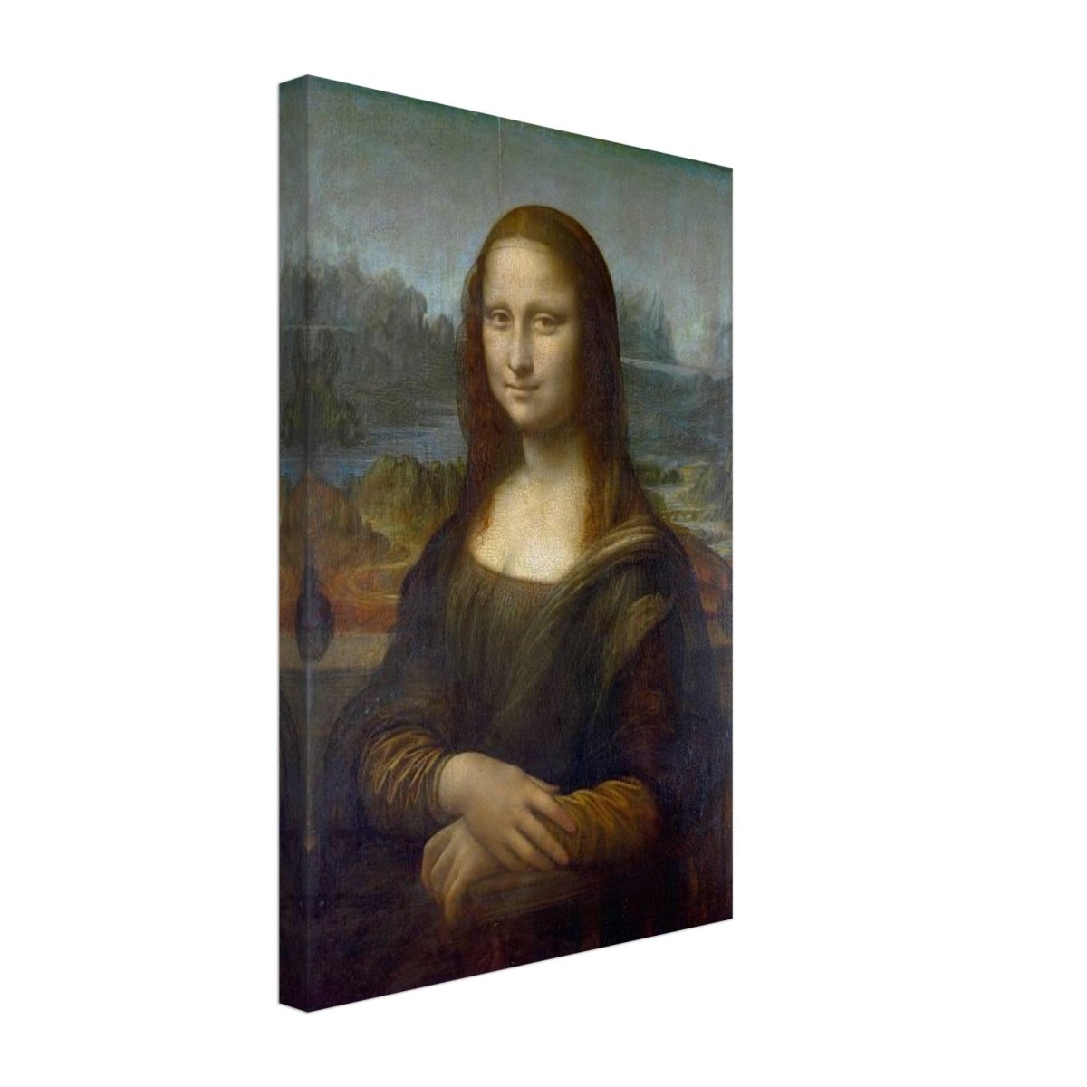 Mona Lisa by Leonardo da Vinci - Canvas - 30x45 cm / 12x18″ - 