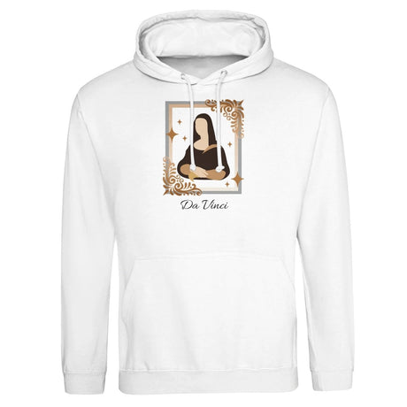 Premium Unisex Pullover Hoodie | JustHoods | DVA Logo - S - Arctic White - 