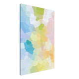 Radiant Harmony: A Burst of Life and Color | Abstract Wall art Print - 50x75 cm / 20x30″ - Canvas - 