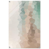 Serene Shores: A Tranquil Escape | Abstract Wall art print - 50x75 cm / 20x30″ - Acrylic Print - 