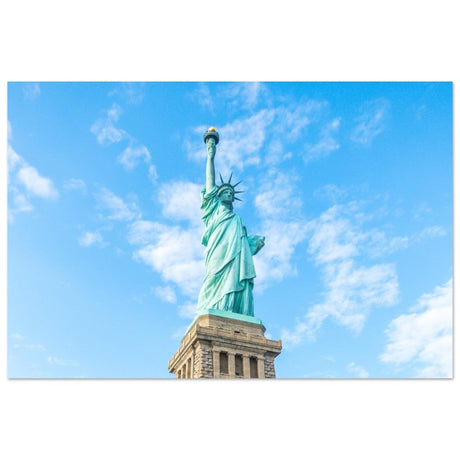 Statue of Liberty | New York City | City Wall art print - Aluminum Print - 60x90 cm / 24x36″ - 