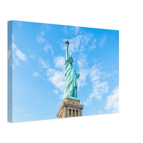 Statue of Liberty | New York City | City Wall art print - Canvas - 30x45 cm / 12x18″ - 