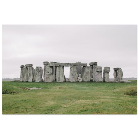 Stonehenge: A Timeless Wonder | Salisbury Plain | Wiltshire, England - Aluminum Print - 40x60 cm / 16x24″ - 