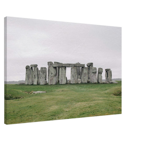 Stonehenge: A Timeless Wonder | Salisbury Plain | Wiltshire, England - Canvas - 60x90 cm / 24x36″ - 