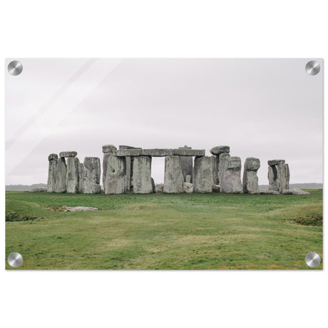 Stonehenge: A Timeless Wonder | Salisbury Plain | Wiltshire, England - Acrylic Print - 30x45 cm / 12x18″ - 