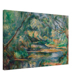 The Brook (ca. 1895–900) by Paul Cézanne | Vintage wall art print - Canvas - 50x75 cm / 20x30″ - 