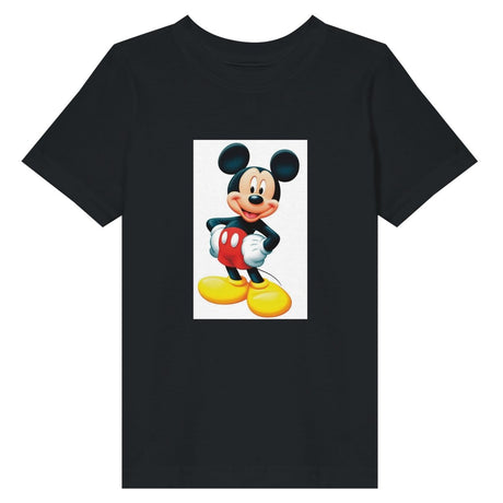 Toddler Fine Jersey T-Shirt | Rabbit Skins – Mickey Mouse Edition - 2T - Toddler Fine Jersey T-Shirt | Rabbit Skins 3321 - Black